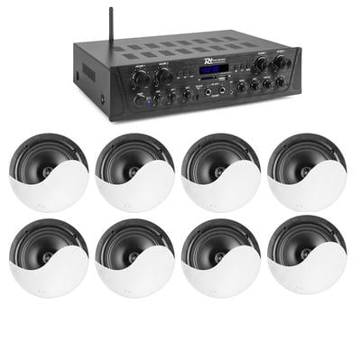 Multi-zone Audio System w 8 speakers